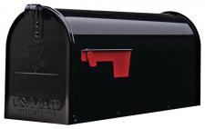 MAILBOX STD BLK PST MT