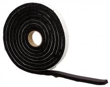 WEATHERSTRIP RUBR ADH 10FT BLK