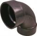 ABS ELBOW 90DEG HUBXHUB 1-1/2