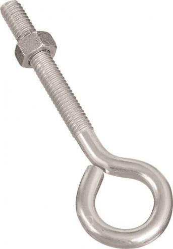 EYE BOLT W/NUT 5/16X4IN ZINC