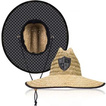 STRAW HAT/ CARBON FIBER