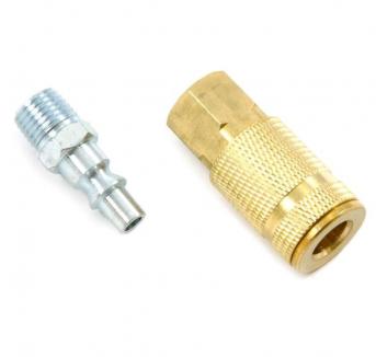 ARO STYLE COUPLER/PLUG SET 1/4"