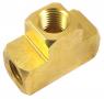 BRASS TEE 1/4" NPT