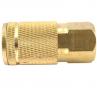 TRU-FLATE COUPLER 1/4"X3/8" FNPT