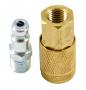 TRU-FLATE COUPLER/PLUG SET 1/4"