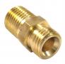 BALL END ADAPT 1/4"MNPTX1/4"MNPS