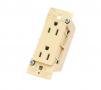 RECEPTACLE DUPLEX  IVORY