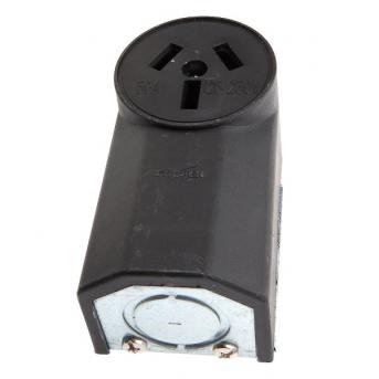 WALL RECEPTACLE WITH CROWFOOT, 220-VOLT, 50 AMP, (32535)