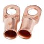 LUG FOR #1/0 CABLE, 3/8" STUD, PREMIUM COPPER