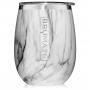 UNCORK'D XL 14OZ TUMBLER CARRARA