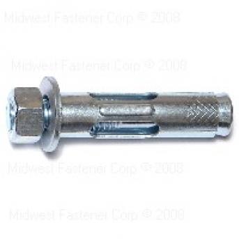 HEX NUT SLEEVE ANCHORS 1/2 X 2-1/4 ZINC