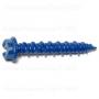 SLOTTED HEX MASONRY SCREWS 3/16 X 1-1/4 BLUR RUSPERT