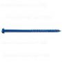 SLOTTED HEX MASONRY SCREWS 3/16 X 4 BLUE RUSPERT