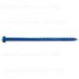 SLOTTED HEX MASONRY SCREWS 3/16 X 4 BLUE RUSPERT