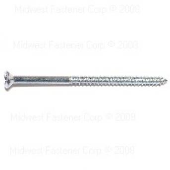 PHILLIPS FLAT WOOD SCREWS 8 X 3 ZINC