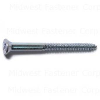 PHILLIPS FLAT WOOD SCREWS 10 X 2-1/2 ZINC