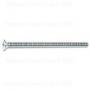 PHILLIPS FLAT MACHINE W/ NUTS 10-24 X 3 ZINC