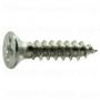 PHILLIPS FLAT WOOD SCREWS 4 X 1/2 ZINC