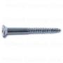 PHILLIPS FLAT WOOD SCREWS 6 X 1 1/2 ZINC