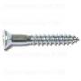 PHILLIPS FLAT WOOD SCREWS 8 X 1-1/4 ZINC