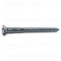 PHILLIPS FLAT WOOD SCREWS 8 X 2-1/2 ZINC