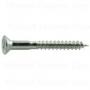 PHILLIPS FLAT WOOD SCREWS 10 X 1-3/4 ZINC