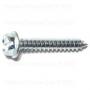 SLOTTED HEX WASHER SHEET METAL SCREWS 8 X 1 ZINC