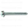 SLOTTED HEX WASHER SHEET METAL SCREWS 8 X 1-1/2 ZINC