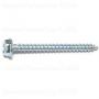 SLOTTED HEX WASHER SHEET METAL SCREWS 10 X 2 ZINC