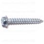 SLOTTED HEX WASHER SHEET METAL SCREWS 12 X 1-1/2 ZINC