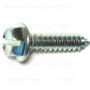 SLOTTED HEX WASHER SHEET METAL SCREWS 14 X 1 ZINC